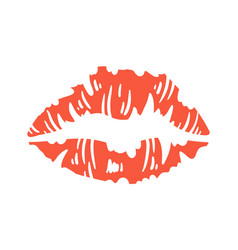 Lipstick Kiss Print