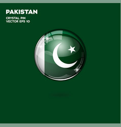 Pakistan Flag 3d Buttons