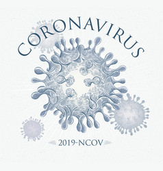 Symbolic Conditional Of A Virus Or Coronavirus