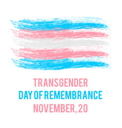 Transgender Day Remembrance Lettering