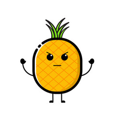 A Pineapple Character Wearing Sunglasses