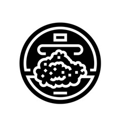 Snuff Tobacco Nicotine Glyph Icon