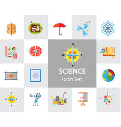 Science Type Icon Set