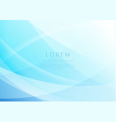 Abstract Background Blue Gradient Curve