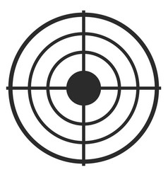 Aim Icon Round Shot Goal Sniper Circles