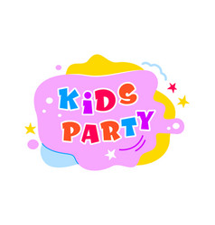 Kids Party Badge