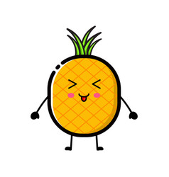 A Pineapple Character Wearing Sunglasses