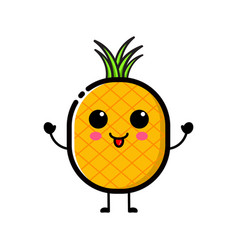 A Pineapple Character Wearing Sunglasses