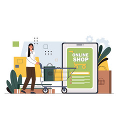 Online Shop Concept