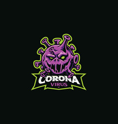 Corona Mascot Logo Design