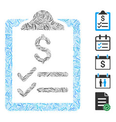 Dash Collage Invoice Pad Icon