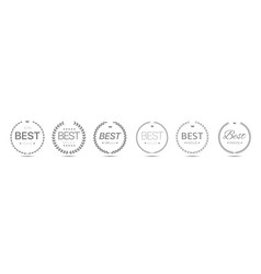 Best Movie Laurel Wreath Label Set