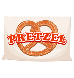 Pretzel Bread In Paper Bag