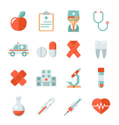 Medicine And Health Care Icons