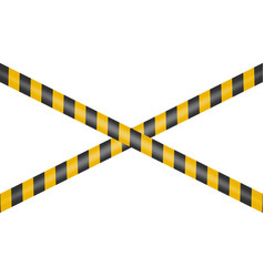 Black And Yellow Warning Danger Stop Tape