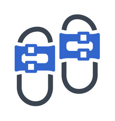 Beach Sandals Icon