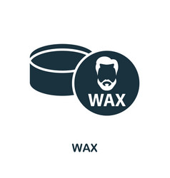 Wax Icon Monochrome Simple Barber Shop Icon