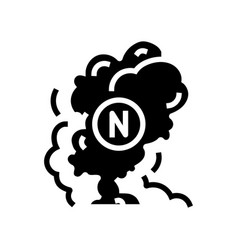 Smoke Nicotine Tobacco Glyph Icon