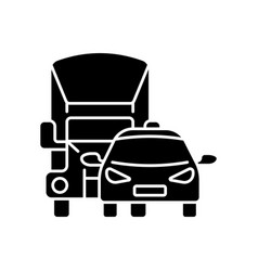 Car Park Black Glyph Icon