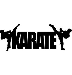 Karate Text Symbol