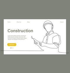 Landing Page Of Architecture Works