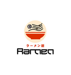 Ramen Noodle Logo Icon