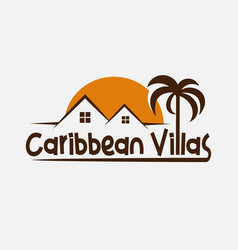 Caribbean Villas Logo Design House