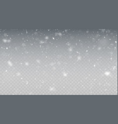 Falling Snow Overlay Background