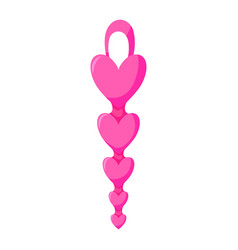 Silicone Vagina Anal Plug With Hearts Sex Toy