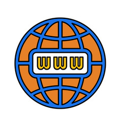 Domain Globe Web Www Icon