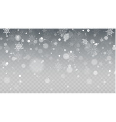 Falling Snow Overlay Background