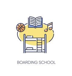 Boarding School Rgb Color Icon