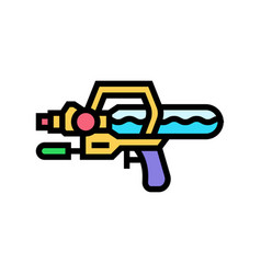 Water Toy Child Game Play Color Icon