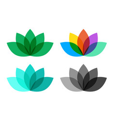 Lotos Flower Calm Pictogram Icon Lotus Logo