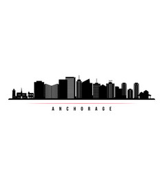 Anchorage Skyline Horizontal Banner