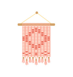 Macrame Wall Hangings Isolated