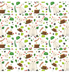 Sheep Cute Animal Seamless Pattern