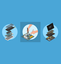 Electronics Repair Circle Compositions