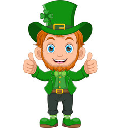 Leprechaun St Patricks Day Cartoon