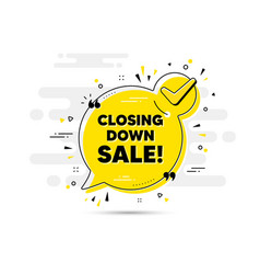 Closing Down Sale Special Offer Price Sign