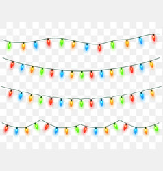 Set Of Christmas Lights Garland