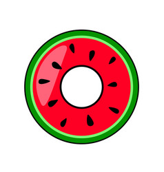 Watermelon Inflatable Ring For Swimming Pool Or