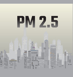 Pollution Pm25 In The City Smog Dust