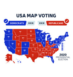 Usa Presidential Election Results Map Map