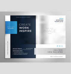 Modern Blue Presentation Business Template