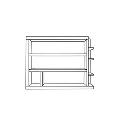 Shelf Furniture Icon Design Template Symbol