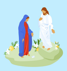 Christ And Virgin Mary