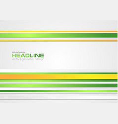 Abstract Corporate Design With Bright Stripes