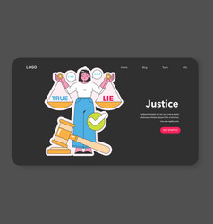 Justice Concept