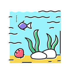 Hydrosphere Ecosystem Color Icon